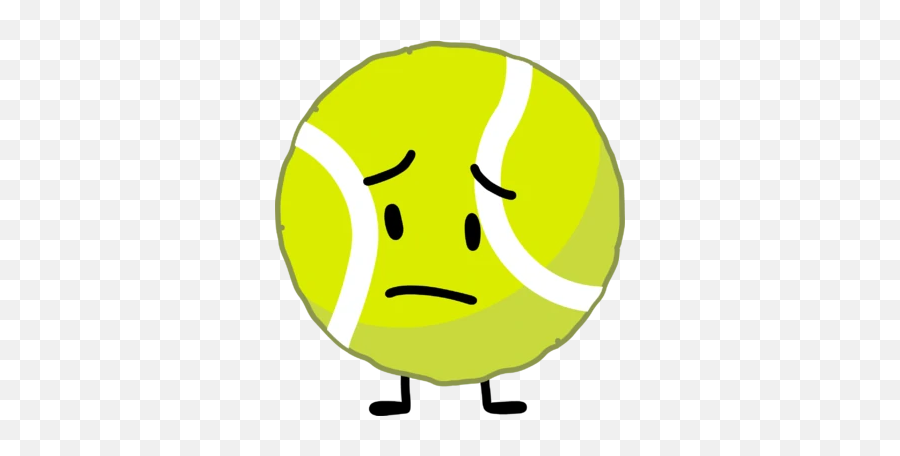 Tennis Ball Battle For Dream Island Wiki Fandom - Tennis Ball From Bfdi Emoji,Smh Emoticon