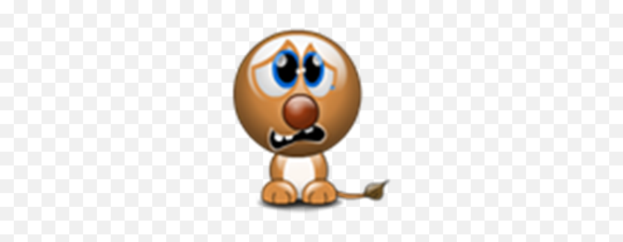 Sad Puppy Smiley - Roblox Cartoon Emoji,Puppy Emoticon