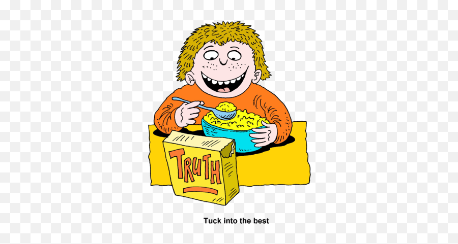 Cereal Clipart Png - Person Eating Cereal Clipart Emoji,Emoji Honey Nut Cheerios
