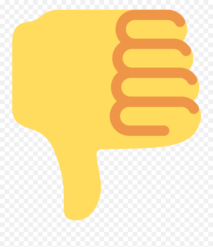 Twemoji12 1f44e - Discord Thumbs Down Emoji,Memo Emoji