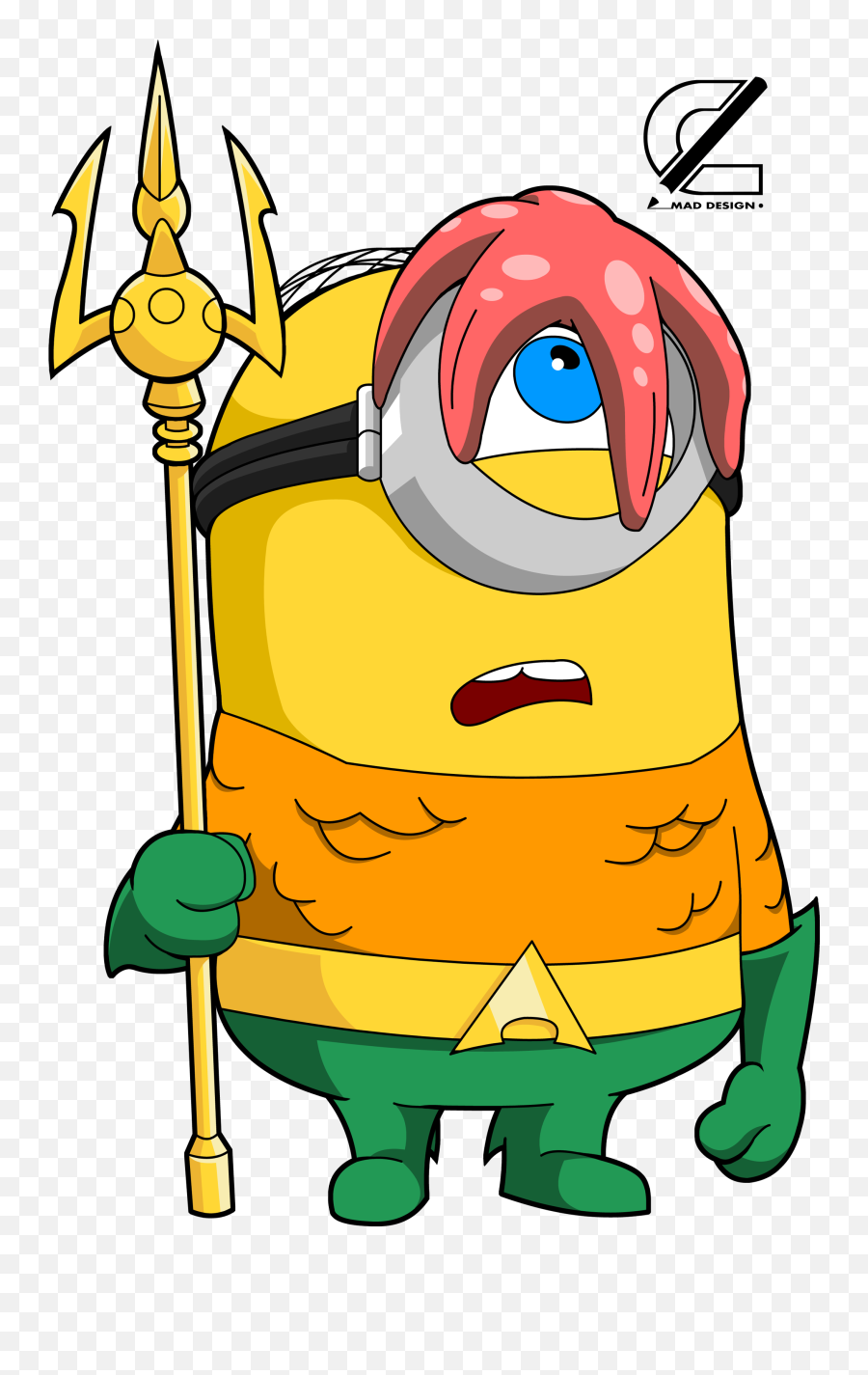 Aquaman Clipart Avengers - Minion Aquaman Emoji,Minion Emoji For Iphone