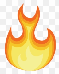 Cartoon Fire Png - Fuego Animado Emoji