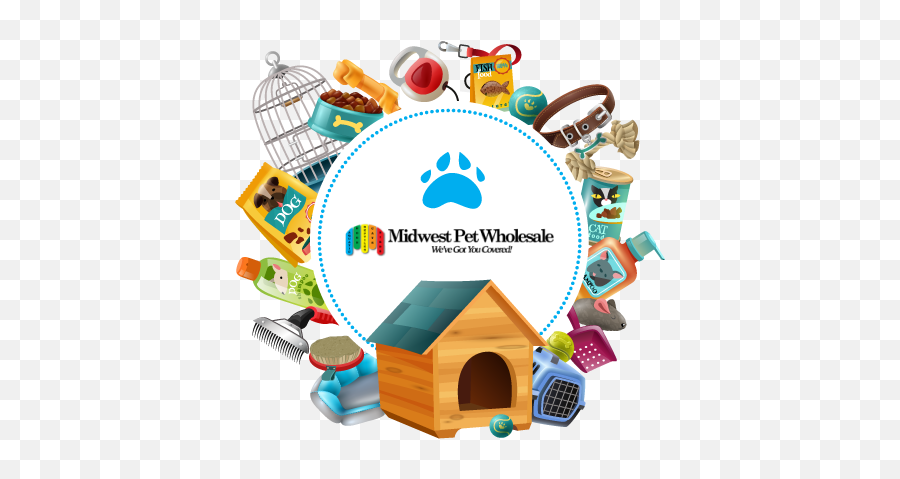 Home - Midwest Pet Wholesale Pets Care Products Logo Emoji,Dog House Emoji