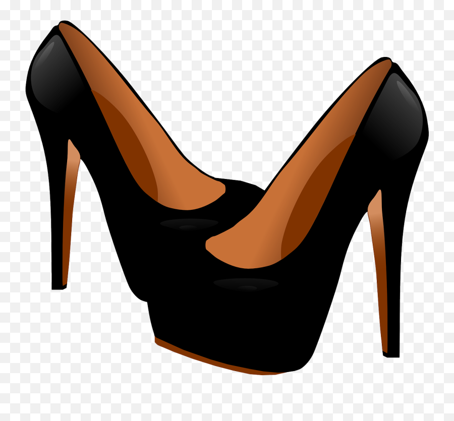 Heelsshoesblackfashionclothing - Free Photo From Needpixcom Ladies Clipart Shoes Emoji,Black Emoji Shoes