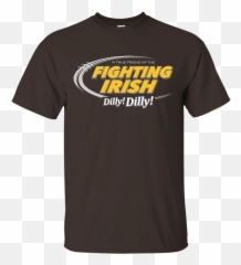 Notre Dame Dilly T - Shirt Sunflower Designs Emoji