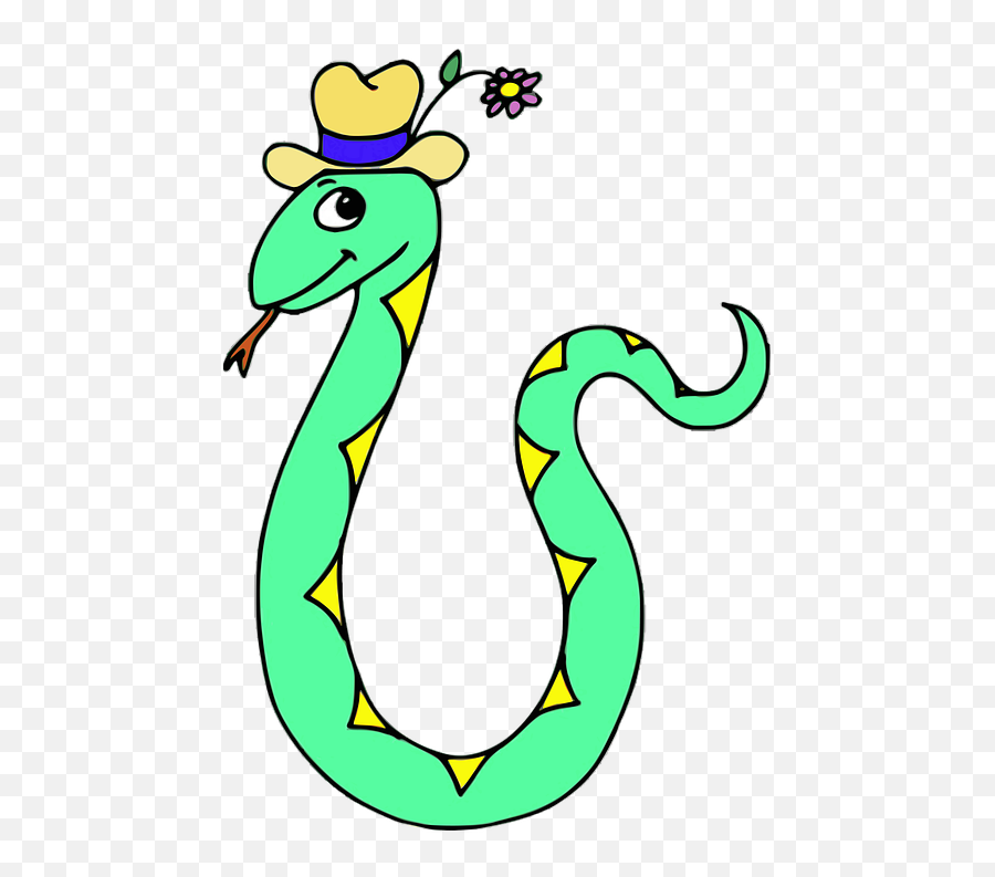 Snake Cartoon 9 Buy Clip Art - Snake Coloring Png Funny Snake Cartoon Drawing Emoji,Snake Emoji Shirt