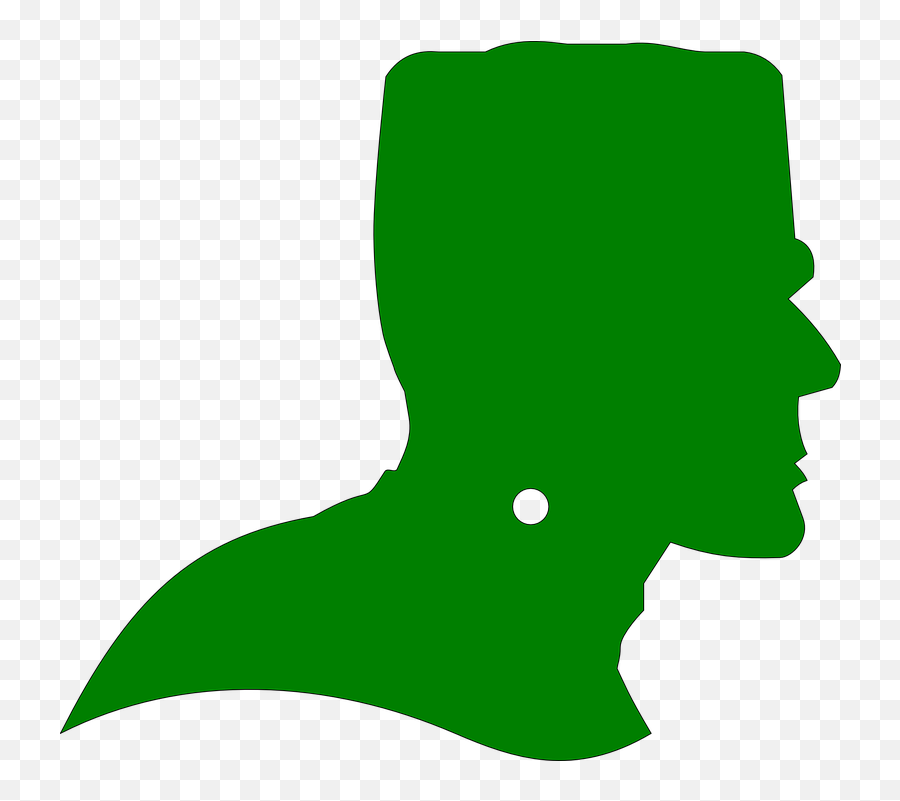Free Zombie Monster Vectors - Monster Silhouette Side Profile Emoji,Crown Emoji