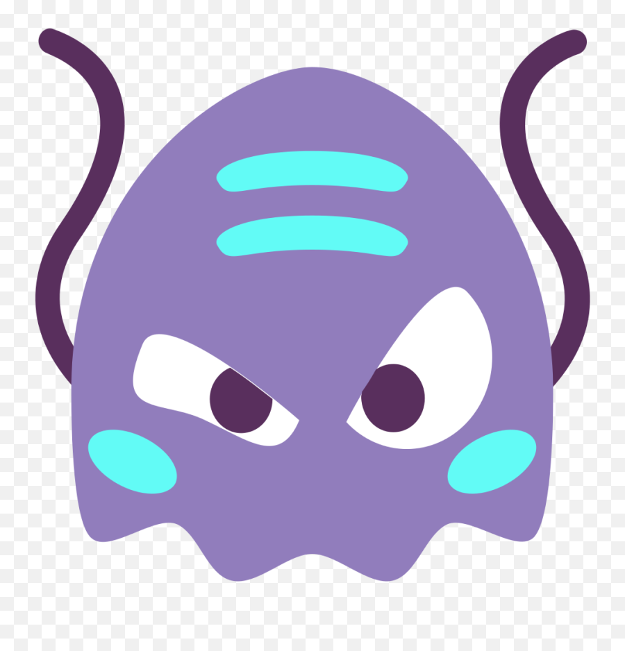 Emojione 1f47e - Alien Png Space Invaders Emoji,Purple Emoji