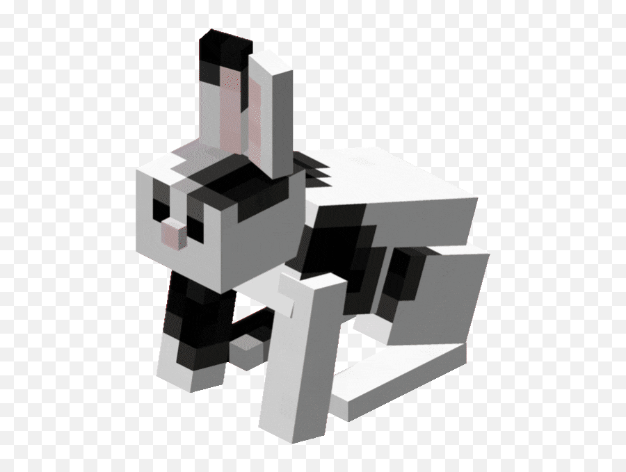 Top Minecraft Zombie Stickers For Android U0026 Ios Gfycat - Minecraft Black And White Rabbit Emoji,Minecraft Emojis