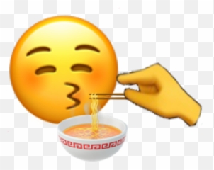 New Noodles Emoji Sticker - Happy
