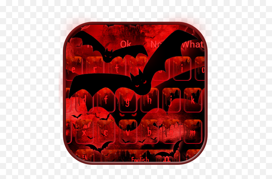 Horror Bloody Bat Theme - Batman Emoji,Batman Emoji For Android