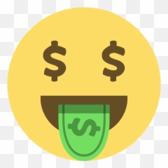 Download Free png United Money Dollar Sign States Emoji - Face Png