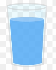 Lake Clipart Body Water - Glass Of Png Emoji