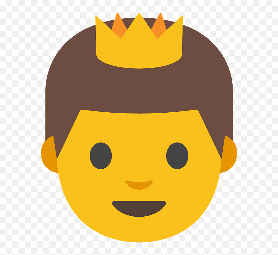 Prince Emoji Clipart Free Download Transparent Png Creazilla - Emoji Hombre Con Traje,Emoji Pumpkin Faces