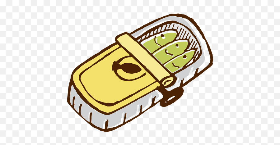 Camping Canned Sardines Icon - Transparent Png U0026 Svg Vector File Lata De Sardinas Dibujo Emoji,Magnifying Glass Fish Emoji