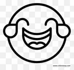 Dibujos para colorear y pintar los niños - Laughing Icon Transparent Background Emoji