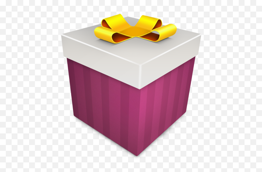 Christmas Gift Magenta Icon - Reward Box Icon Png Emoji,Christmas Gift Emoji