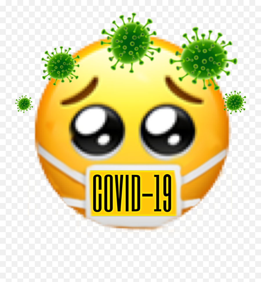 Covid - 19 Emoji Eu Q Fiz Sticker By Yvanickgomes Happy,19 Emoji