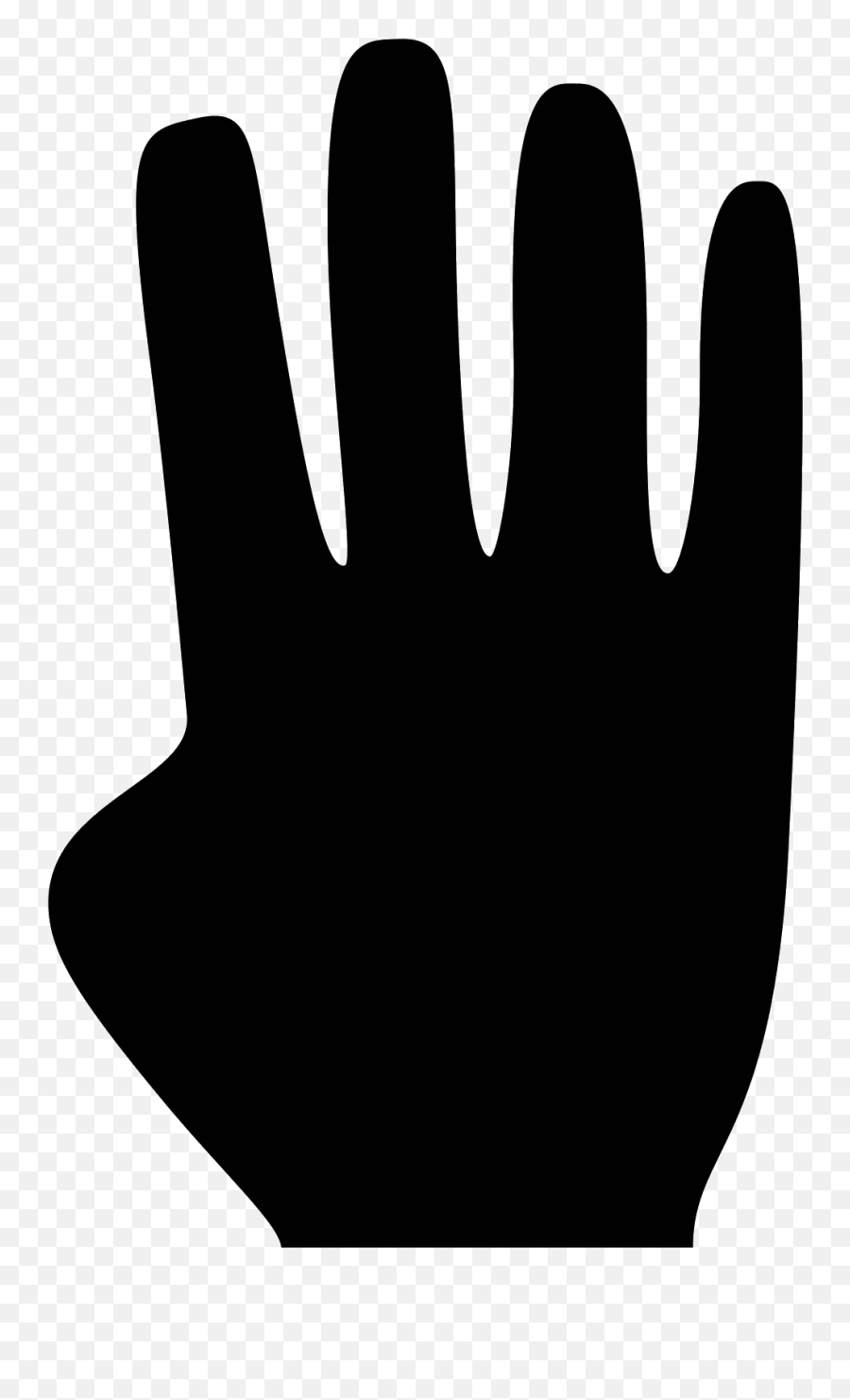 Raised Hands Transparent Png Clipart - Four Finger Hand Png Emoji,Raise Hands Emoji