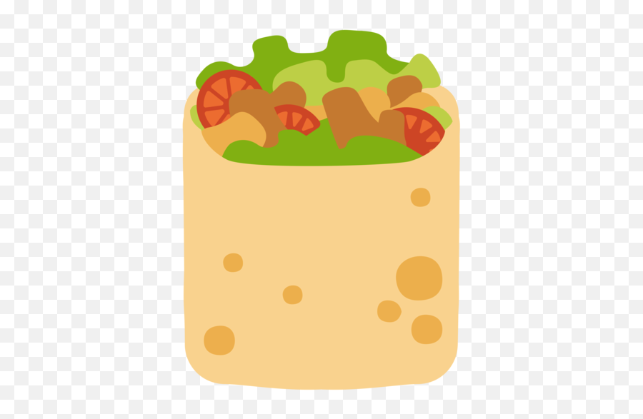 Stuffed Flatbread Emoji - Kebab Emoji,Stuffed Emoji