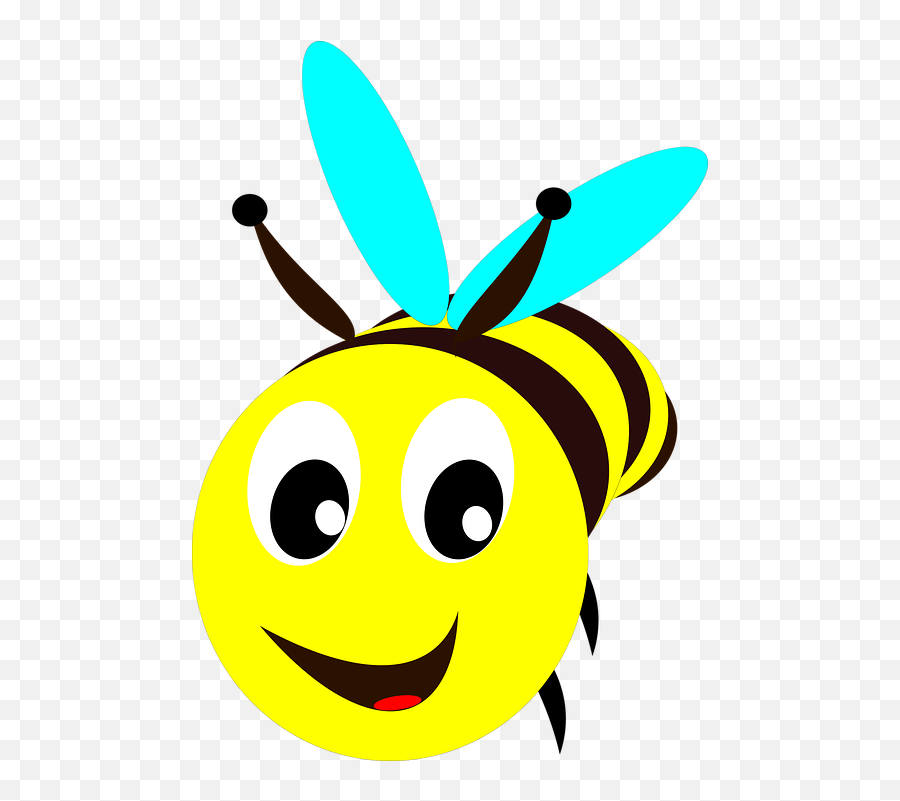 Free Honey Bee Bee Vectors - Elementary Back To School Night Flyer Emoji,Bee Emoticon