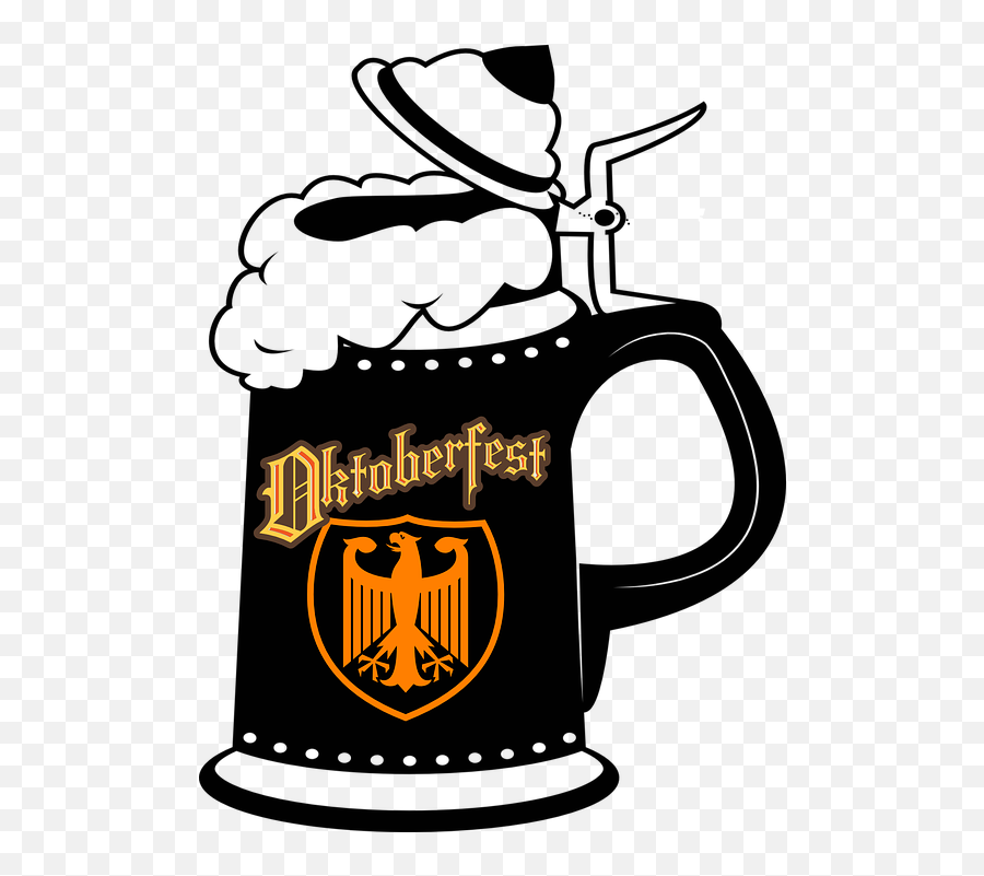 Free Beer Alcohol Vectors - Transparent German Beer Icon Emoji,St Patrick's Day Emoticons