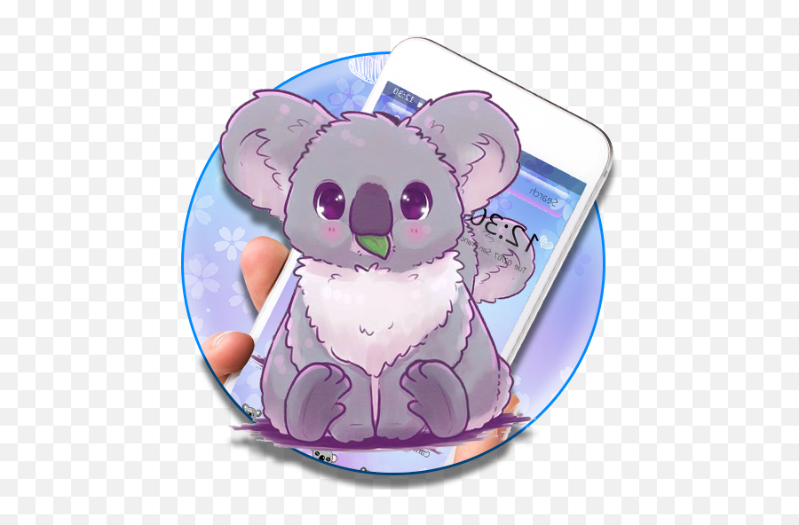 Cute Kawaii Koala Theme - Cartoon Emoji,Koala Emojis