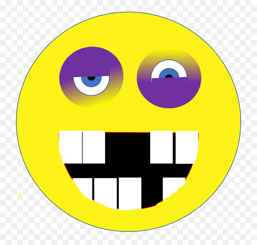 Black Eye Emoji - Smiley,Eye Emoji
