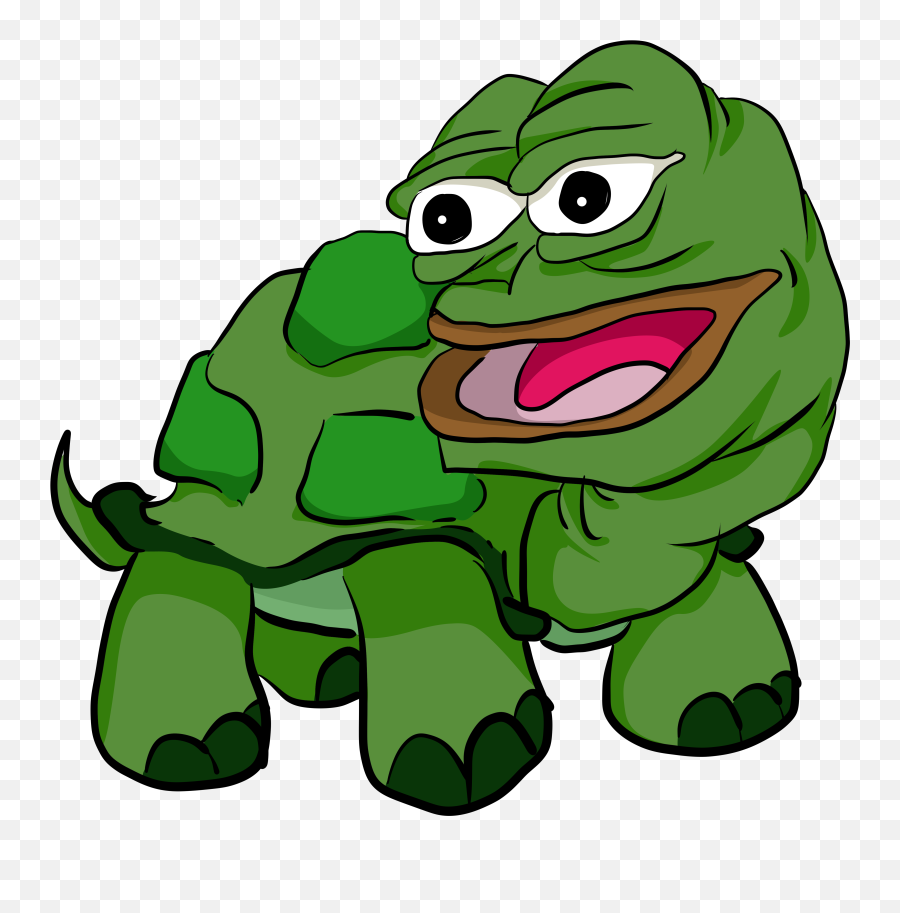 Pepe The Turtle Emoji,Sad Pepe Emoji