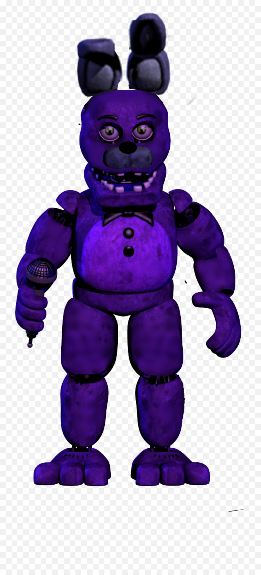 Bonnie Fnaf Mystyle - Withered Fnaf 2 Characters Emoji,Purple Robot Emoji