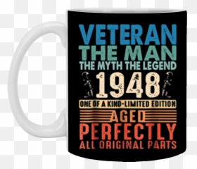 1948 Veteran 70th Birthday Decorations - Mug Emoji,Emoji Level 70