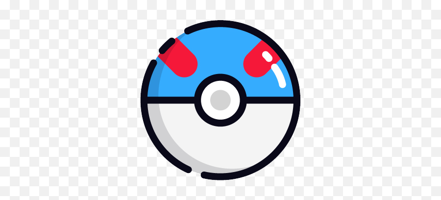 Poke Ball Illustrations - Freebie Supply Great Ball Pokemon Emoji,Pikachu Emoji