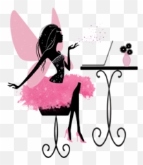 Anniversaire Emoji - Silhouette Beautiful Princess
