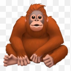 Emoji Emojistickers Freetoedit - Orangutan Emoji,Ape Emoji