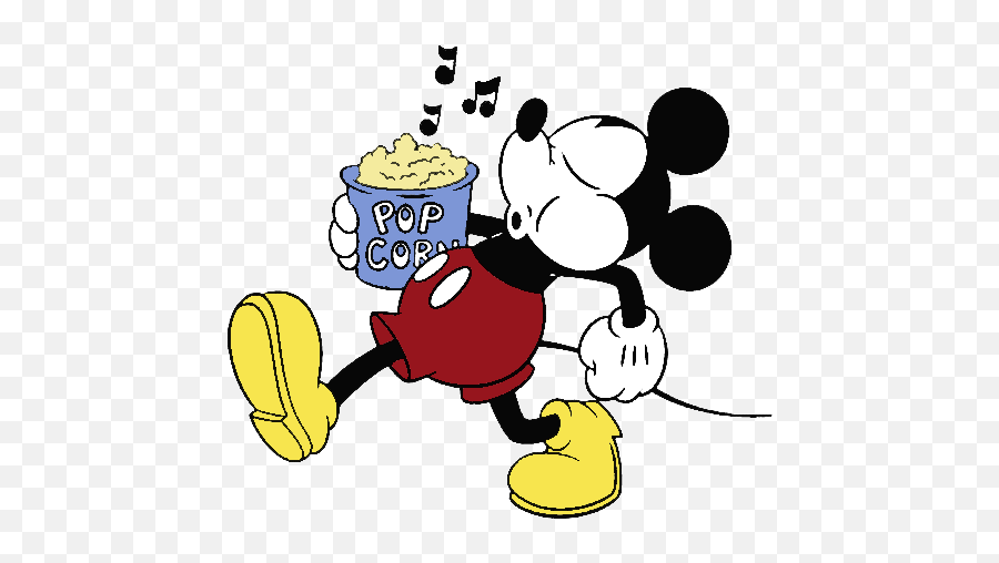 Mickey Chalk Png Picture - Mickey Mouse Eating Popcorn Emoji,Whistling Emoticons