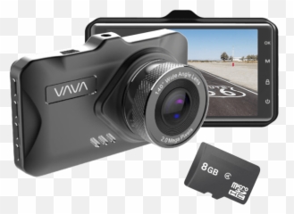 Dash Cam With Parking Monitor 8gb Sd Card - Vava Vd017 Emoji