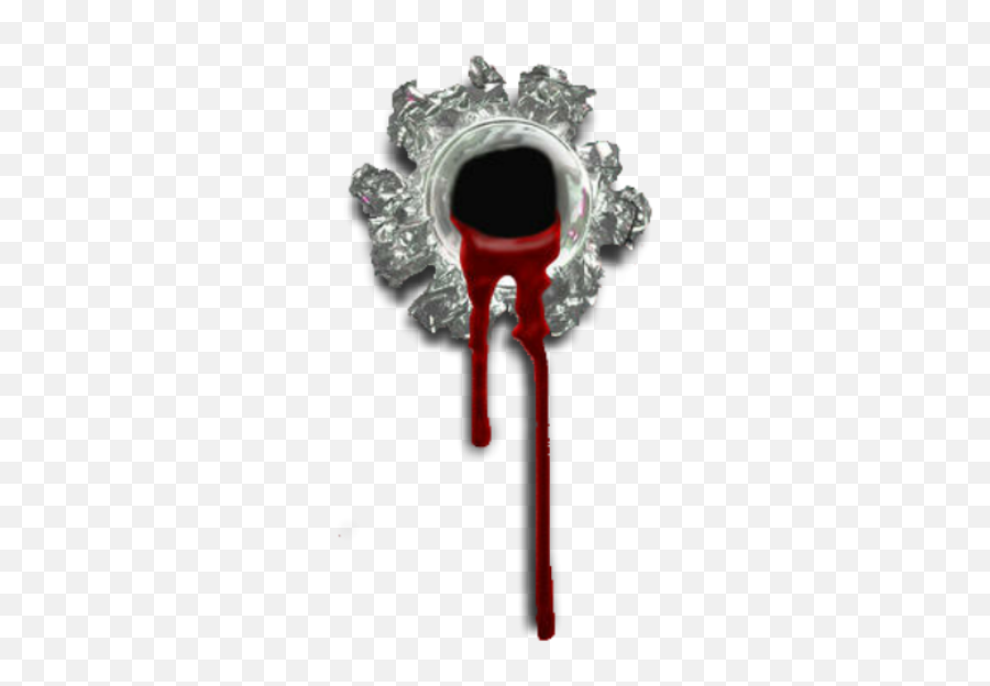 Bullethole Blood Bullet Shoot Gunshot Gun Blood Brokenh - Bullet Hole With Blood Transparent Emoji,Gunshot Emoji