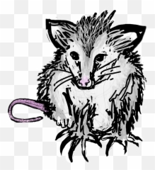 O - Mouse Emoji,Possum Emoji