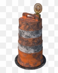 Trafficcone - Wood Emoji,Traffic Cone Emoji
