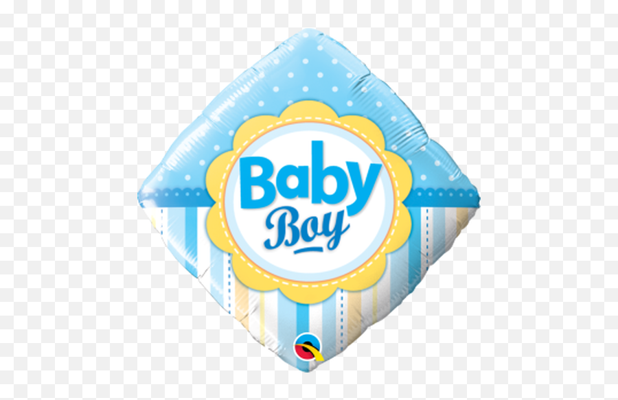 Baby Boy Dots 18 Foil Balloon - Its A Boy Emoji,Baby Boy Emoji