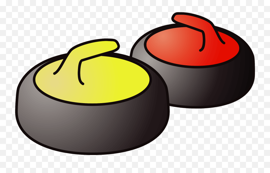 Curling Stones Clipart - Free Curling Stone Clipart White Background Emoji,Curling Emoji