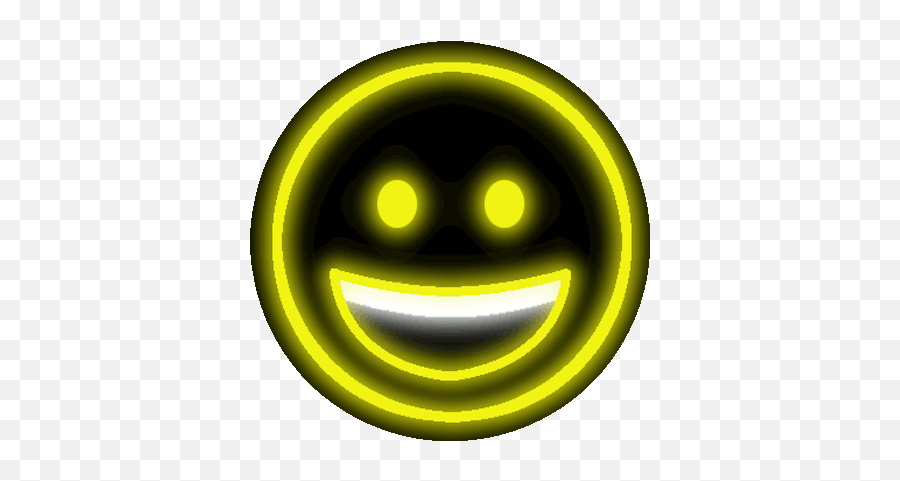 Neon Emoji Istickers 24 By Szymon Lapinski - Wide Grin,Stickers Emoji