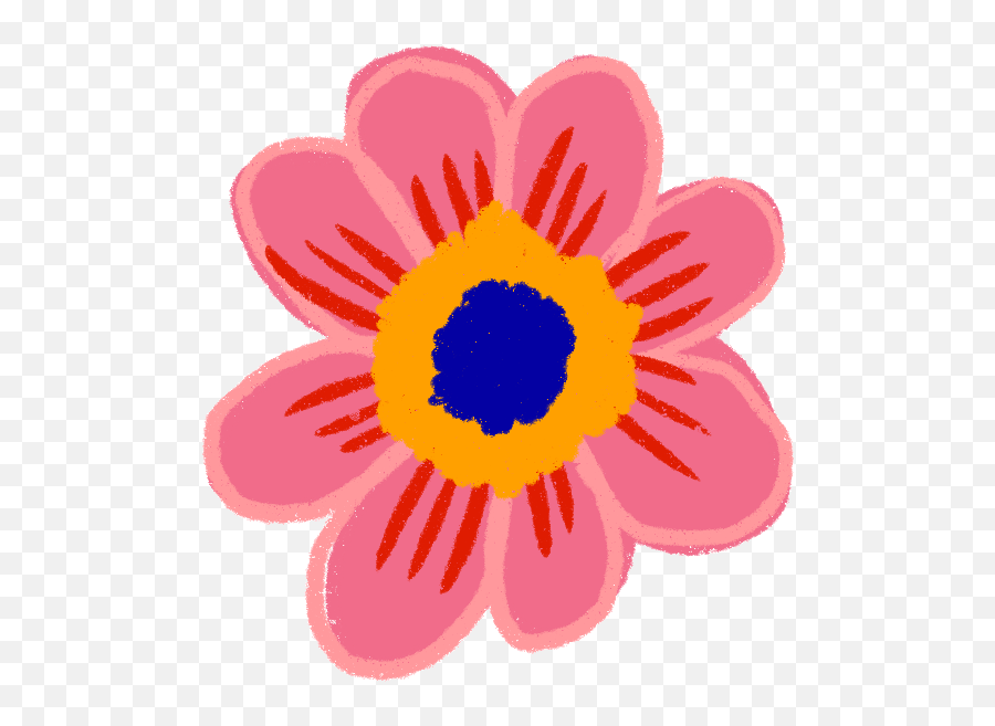 Flower Blooming Sticker By Af Illustrations For Ios Android - Flower Blooming Gif Emoji,Android Bee Emoji