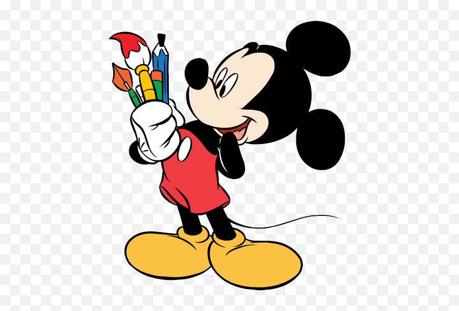 Disney Clipart Mickey Mouse And Friend Disney Mickey Mouse - Disney Art Clipart Emoji,Mickey Mouse Emoticon