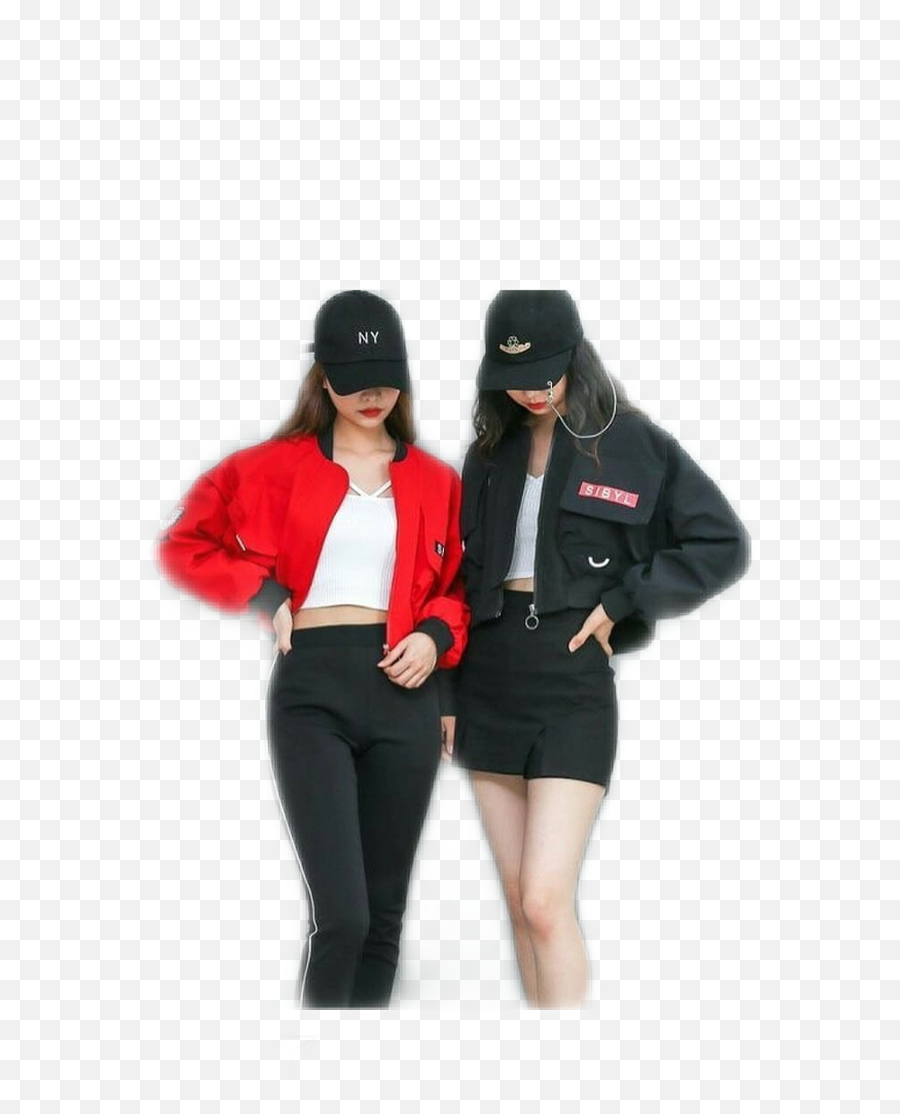 Twogirls Girls Korean - Marishe Korean Twin Fashion Emoji,Two Girls Emoji