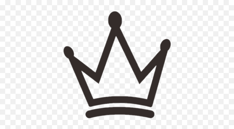 King Crown Sticker By Goofygood - Cartoon Black Crown Transparent Emoji,Double High Five Emoji