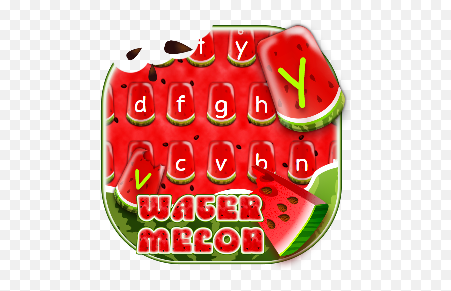 Sweet Watermelon Keyboard Theme - Clip Art Emoji,Deadpool Emoji Keyboard