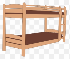 Bedroom Clipart Twin - Bunk Emoji