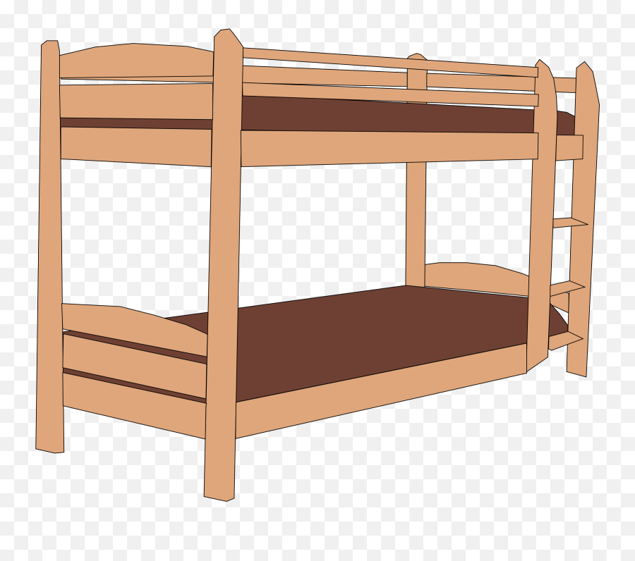 Bedroom Clipart Twin Bed Bedroom Twin - Bunk Bed Clipart Emoji,Emoji Bedroom