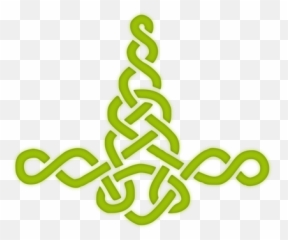 Green Knotwork - Mjölnir Emoji